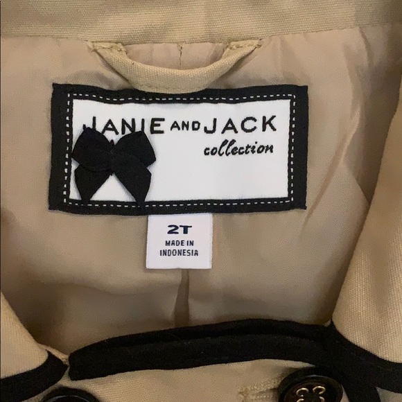 Janie and Jack Pea/Rain coat - Picture 3 of 6